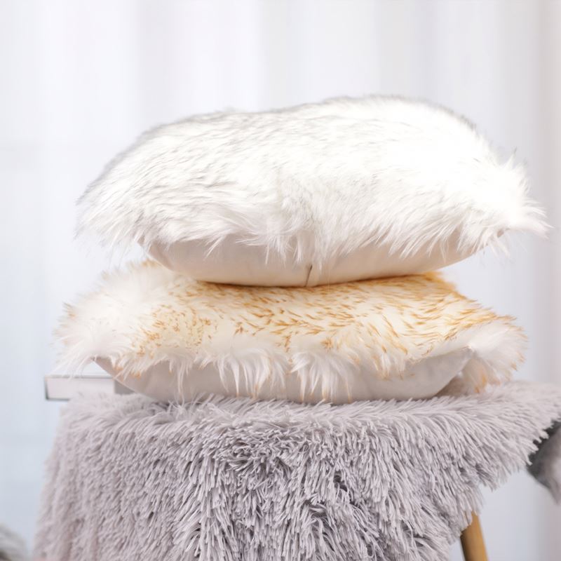 new design shaggy fur throw pillow fluffy luxury sofa pillow covers pink plush decorative pillow cover new design shaggy fur throw pillow fluffy luxury sofa pillow covers pink plush decorative pillow cover