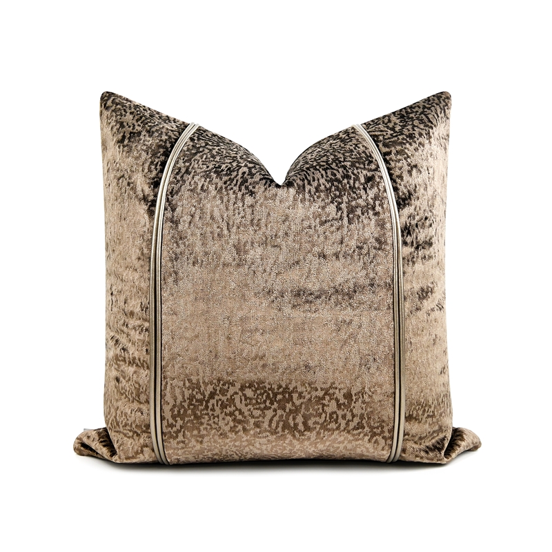 luxury gold silk velvet square pillow with double rope trim stitched cushion for living room sofa home decor luxury gold silk velvet square pillow with double rope trim stitched cushion for living room sofa home decor