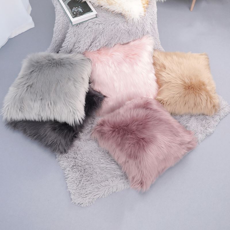 modern custom 20x20 white faux fur pillow shaggy sheepskin fluffy cushion for sofa woven throw pillow for car modern custom 20x20 white faux fur pillow shaggy sheepskin fluffy cushion for sofa woven throw pillow for car